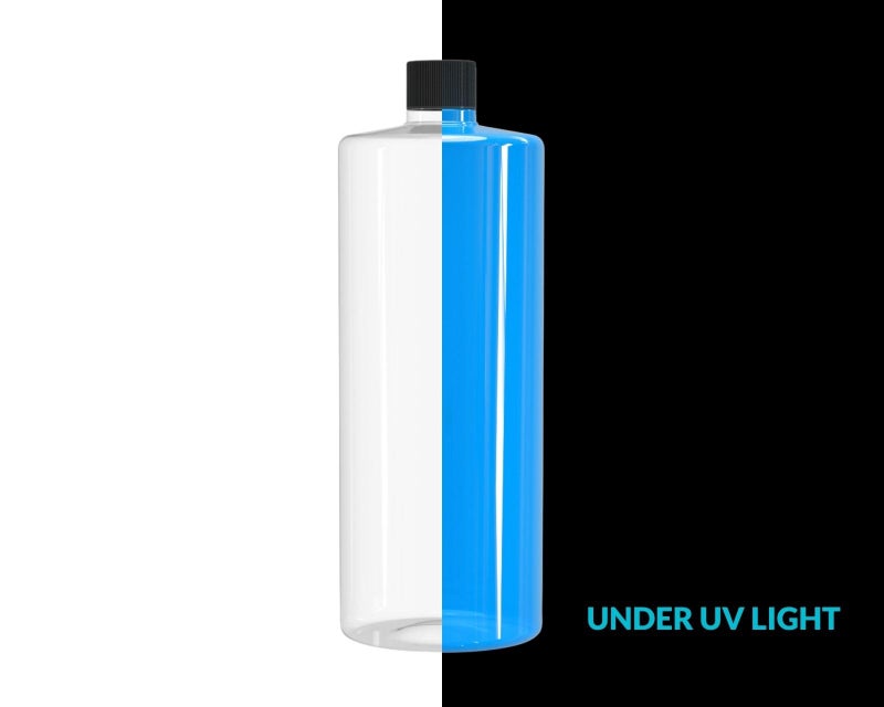 PrimoChill Ice - Computer WaterCooling Coolant, Fill and Forget, Low Viscosity, Low Chemical Content, Full Protection, Proudly Made in The USA (32oz/.9L) - Transparent Clear/UV Blue - Image 3